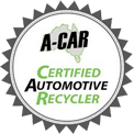 Australian Certified Automotive Recycler (A-CAR) Logo