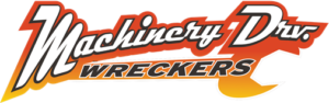 Machinery Drive Wreckers Logo Retire Your Ride Delivery Partner